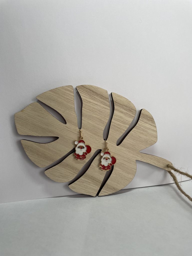 boucles d'oreilles noël