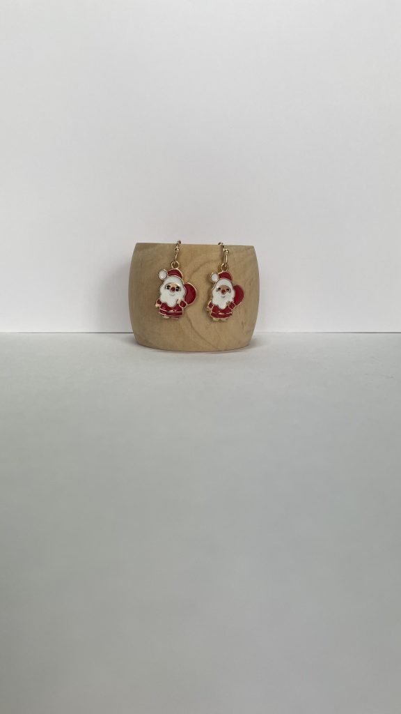 boucle d'oreilles noël