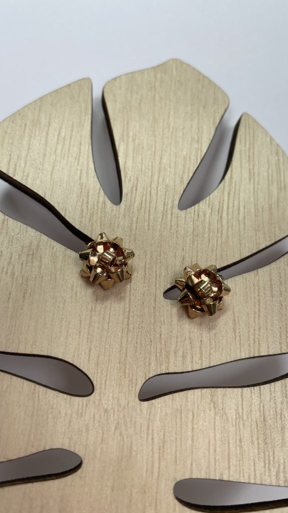 boucles d'oreilles noël