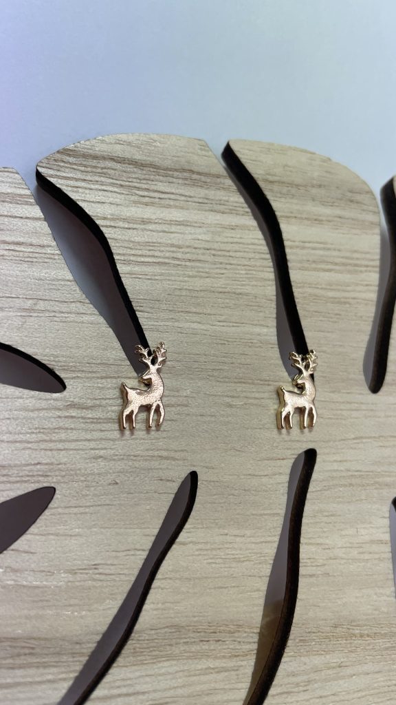 boucles d'oreilles noël