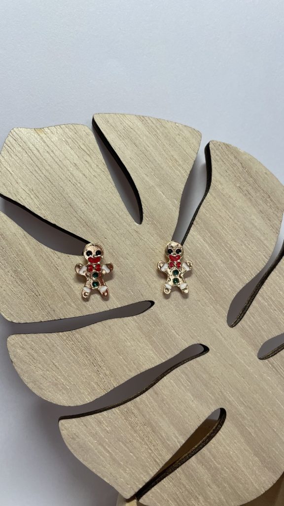 boucles d'oreilles noël