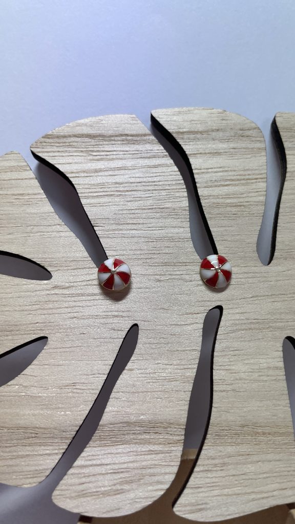 boucles d'oreilles noël