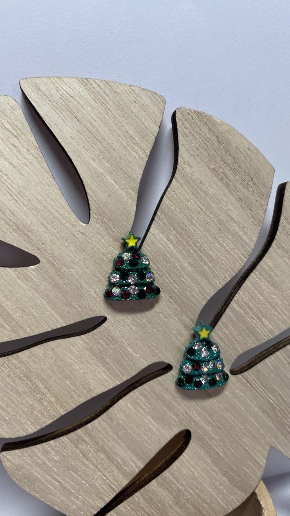 boucles d'oreilles noël