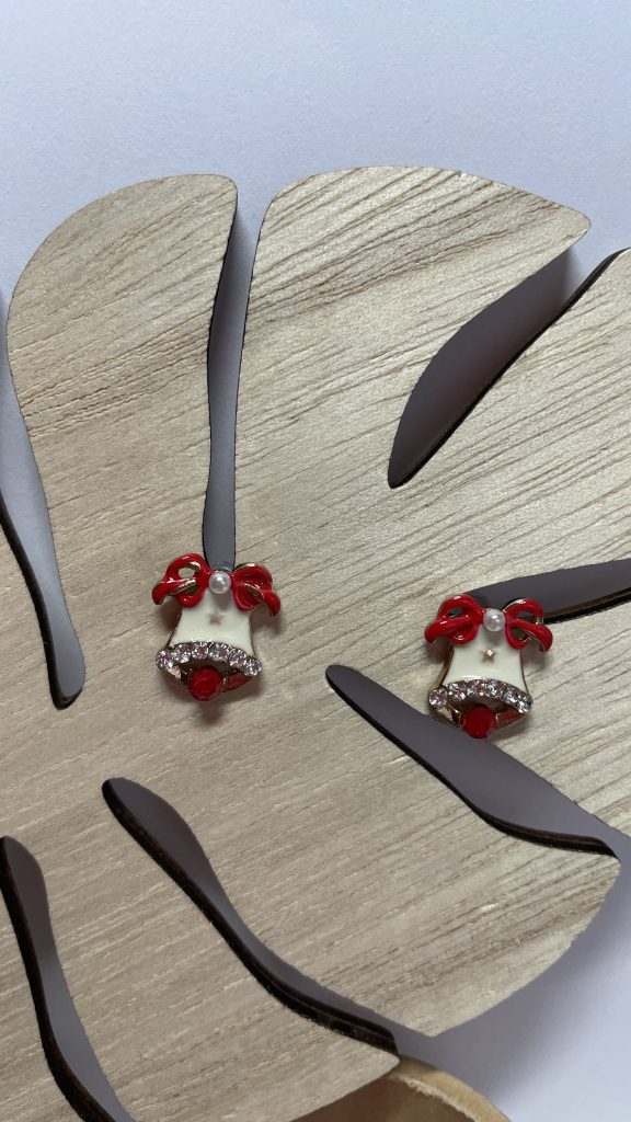 boucles d'oreilles noël