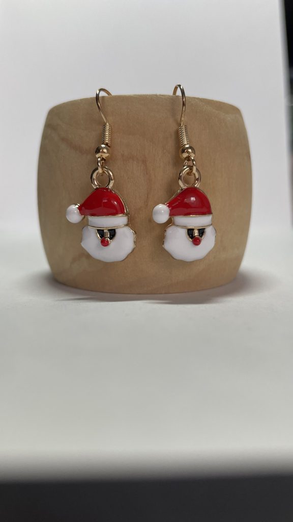 boucles d'oreilles noël