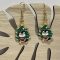 boucles d'oreilles noël