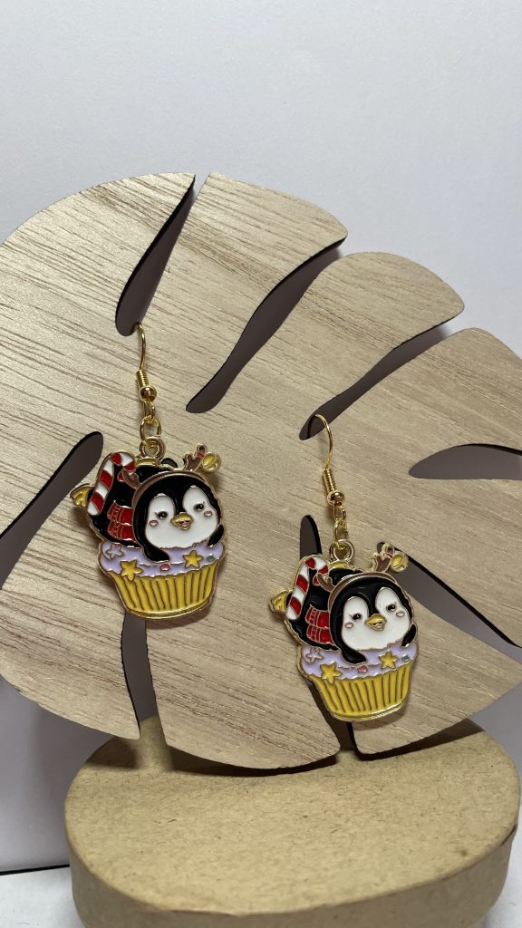 boucles d'oreilles noël