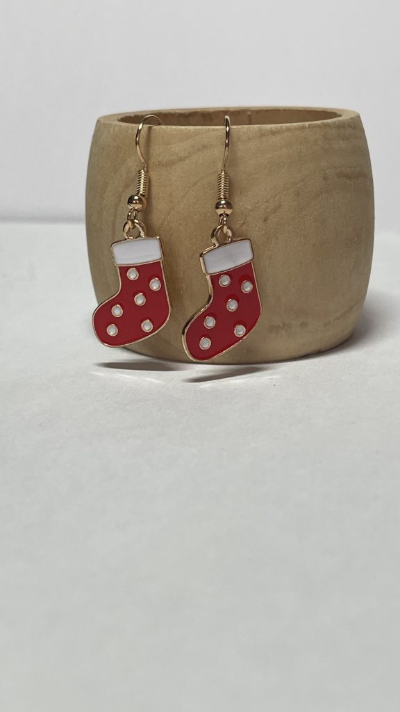 boucles d'oreilles noël