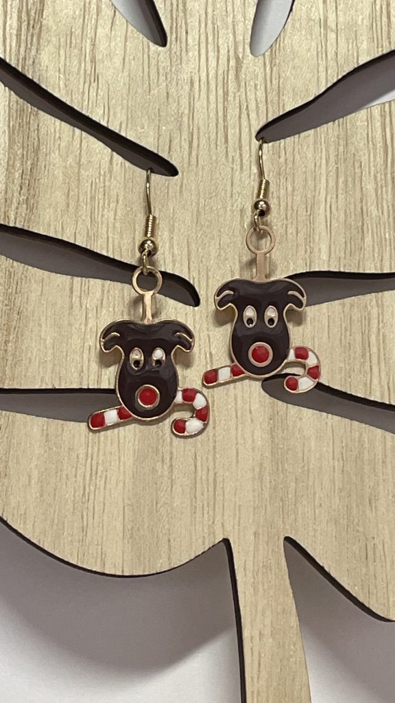 boucles d'oreilles noël